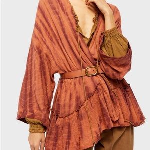 Free People Sasha Tie Due Kimono